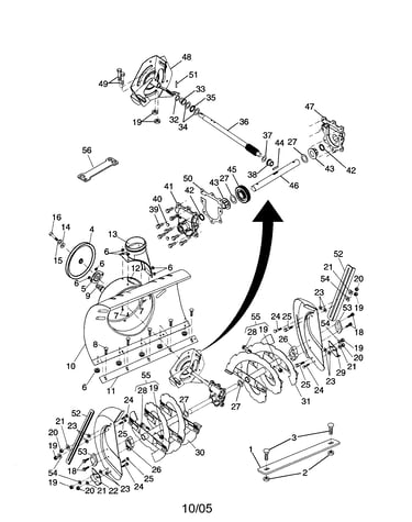 Auger housing / impeller