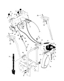 Control panel / discharge chute