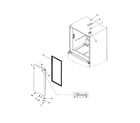 Kenmore 59675503400 right refrigerator door diagram