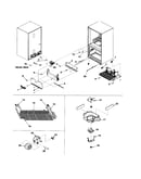 Evaporator area and rollers