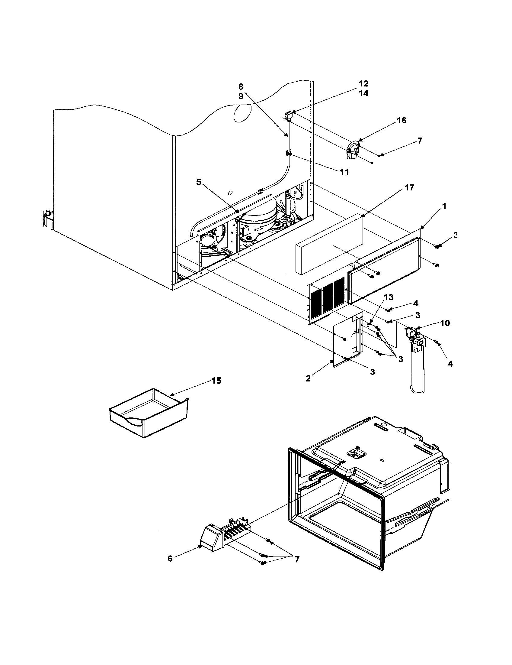 Cabinet back