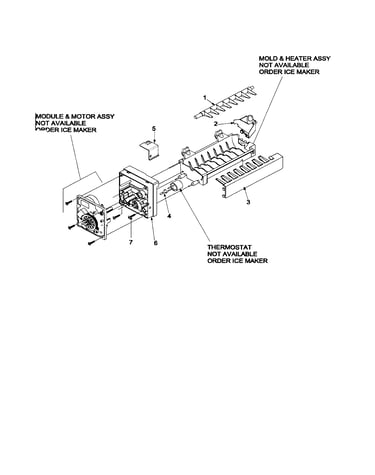 Ice maker - 61005508