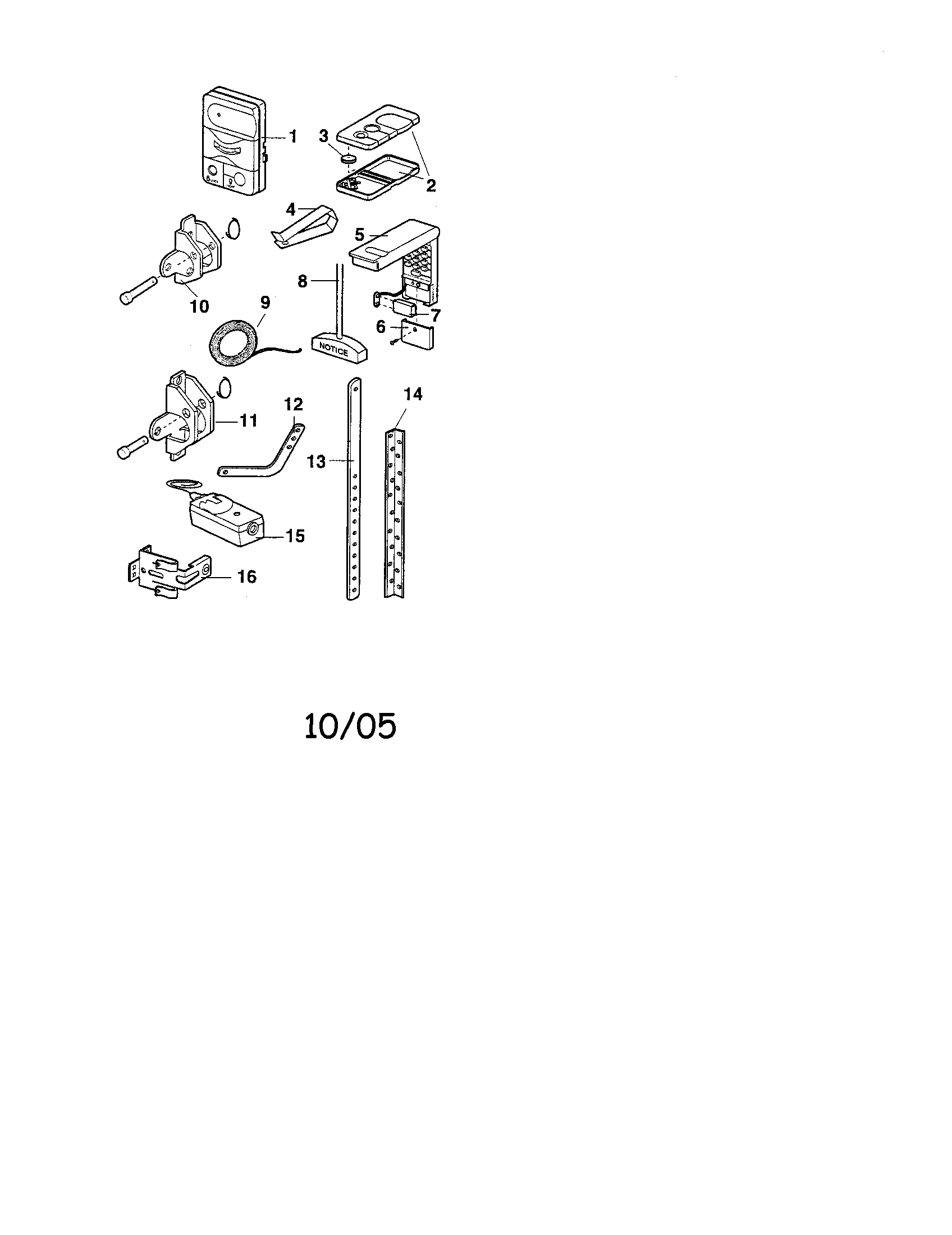 Installation parts