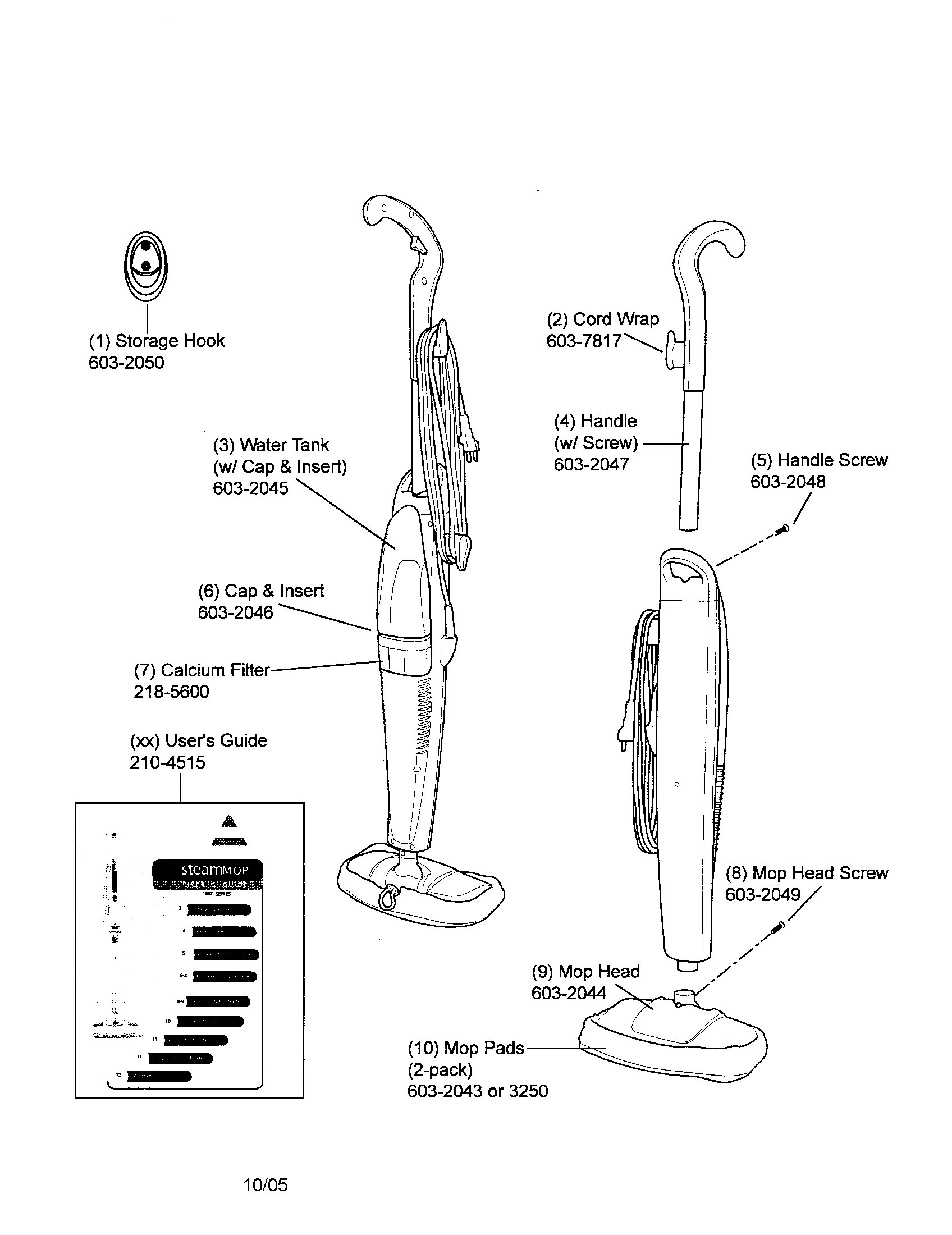Steam mop