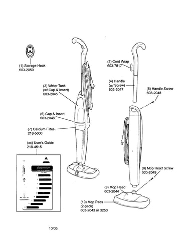 Steam mop