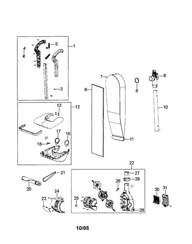 Upright vac - prolite