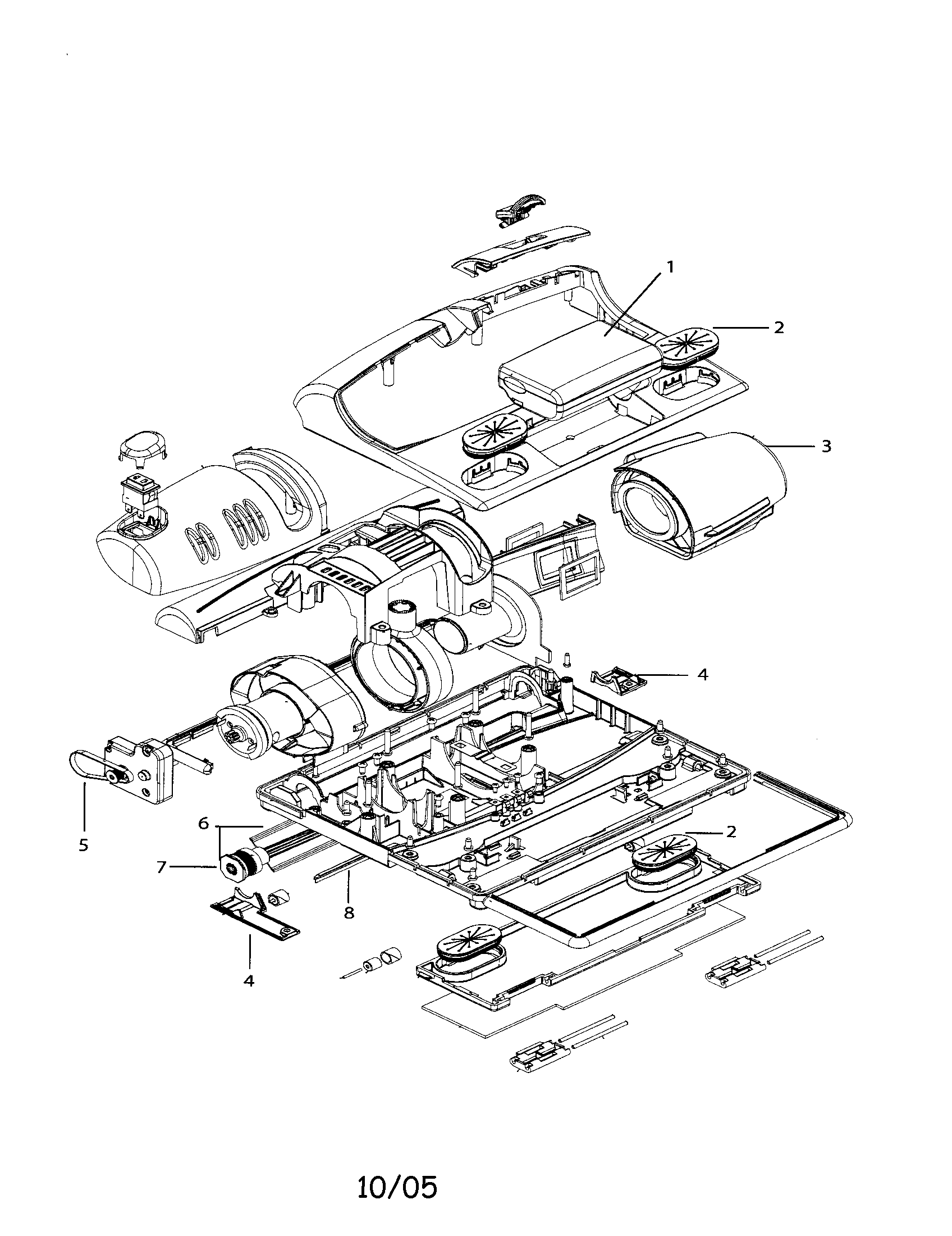 CATCHALL BARE FLOOR VAC