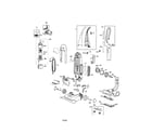 Bissell 3591 cleanview bagless diagram