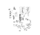 Bissell 6590 cleanview bagless diagram