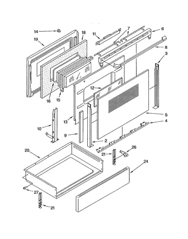 Door and drawer