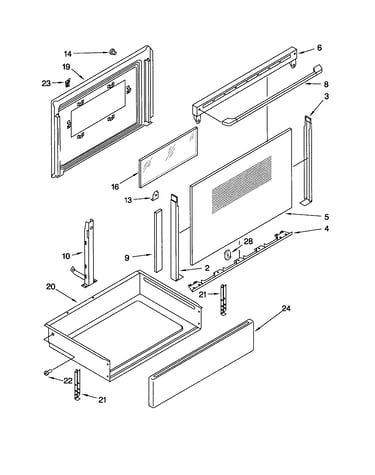 Door and drawer