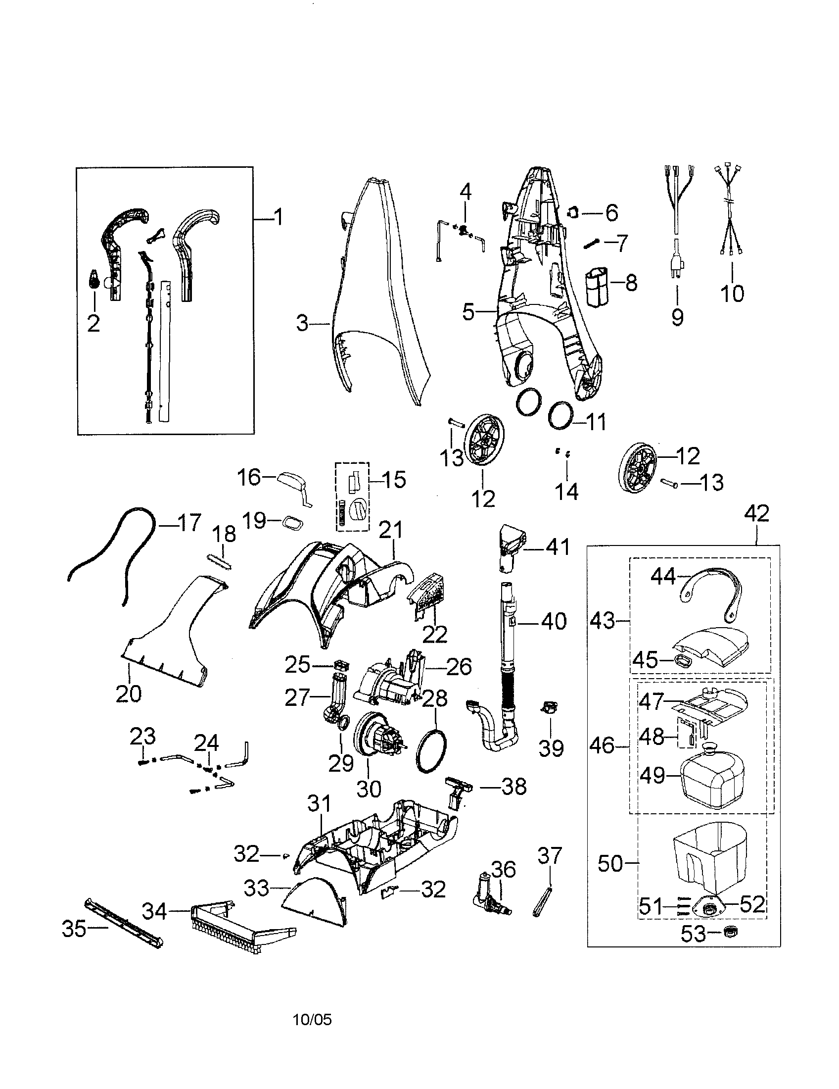 Deep cleaner power steamer