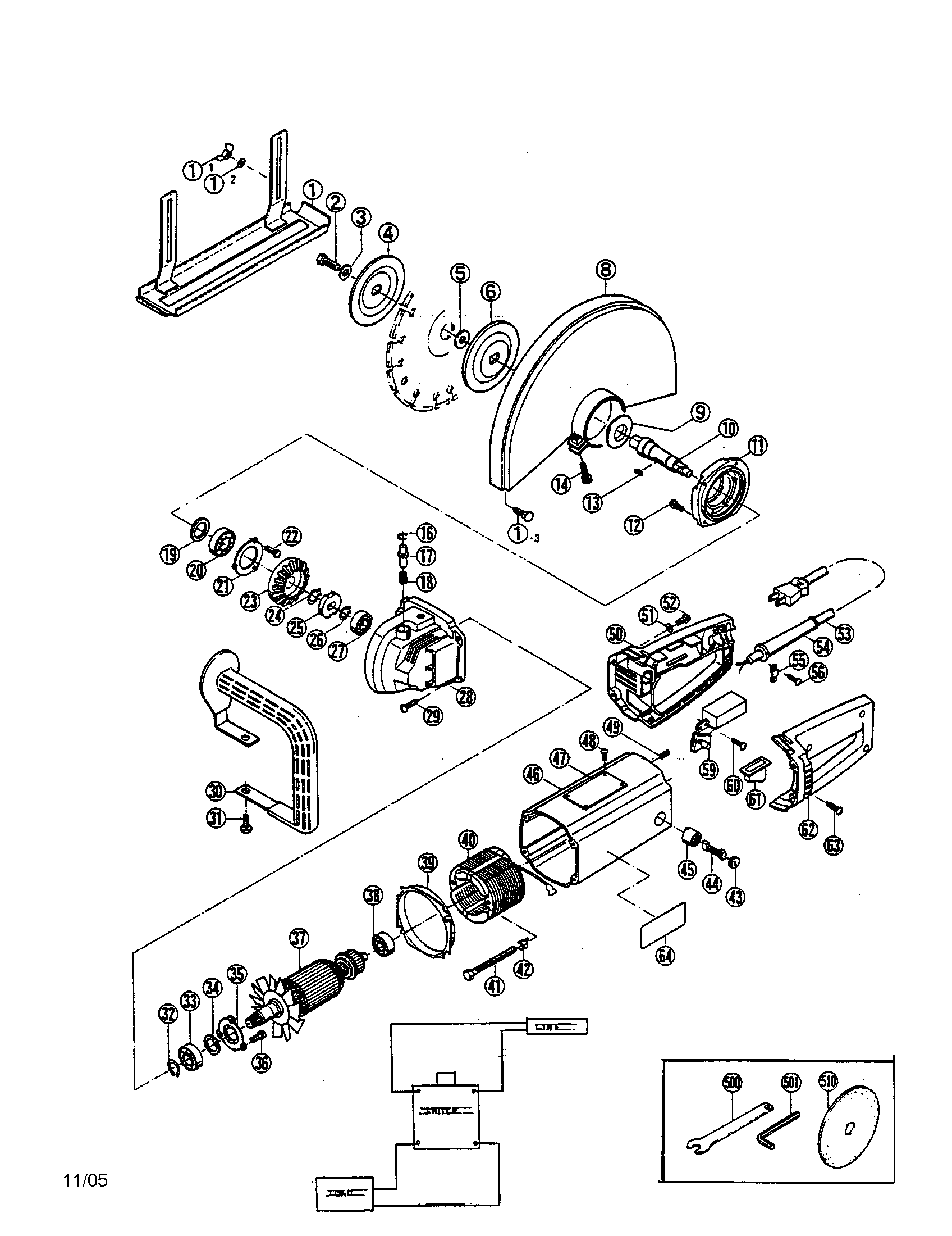 Cut-off-machine