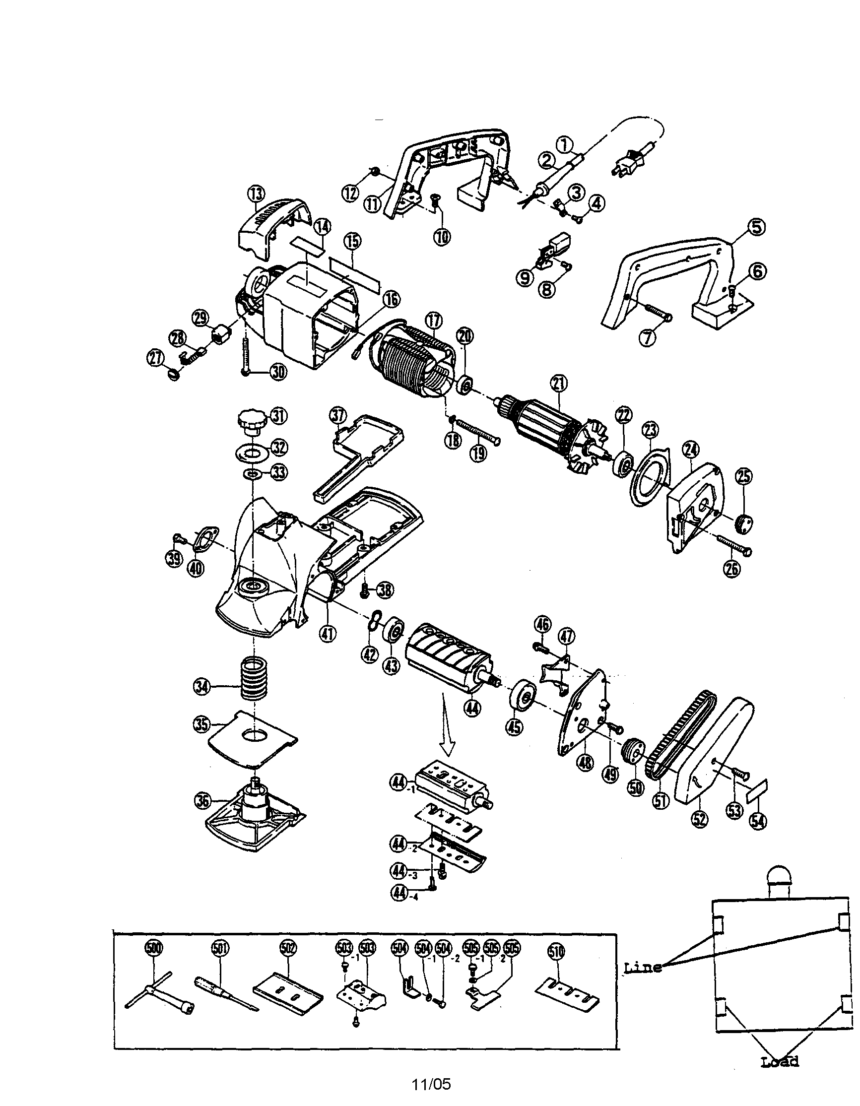 Hand planer