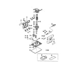 Ryobi S551 orbital sander diagram