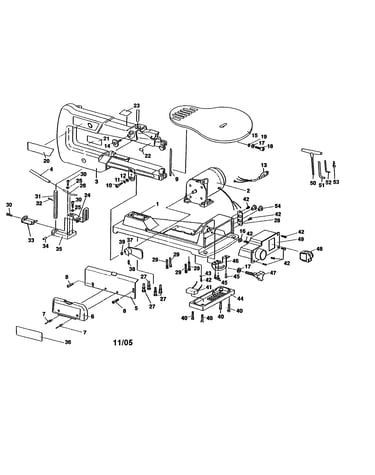 Motor/base/table