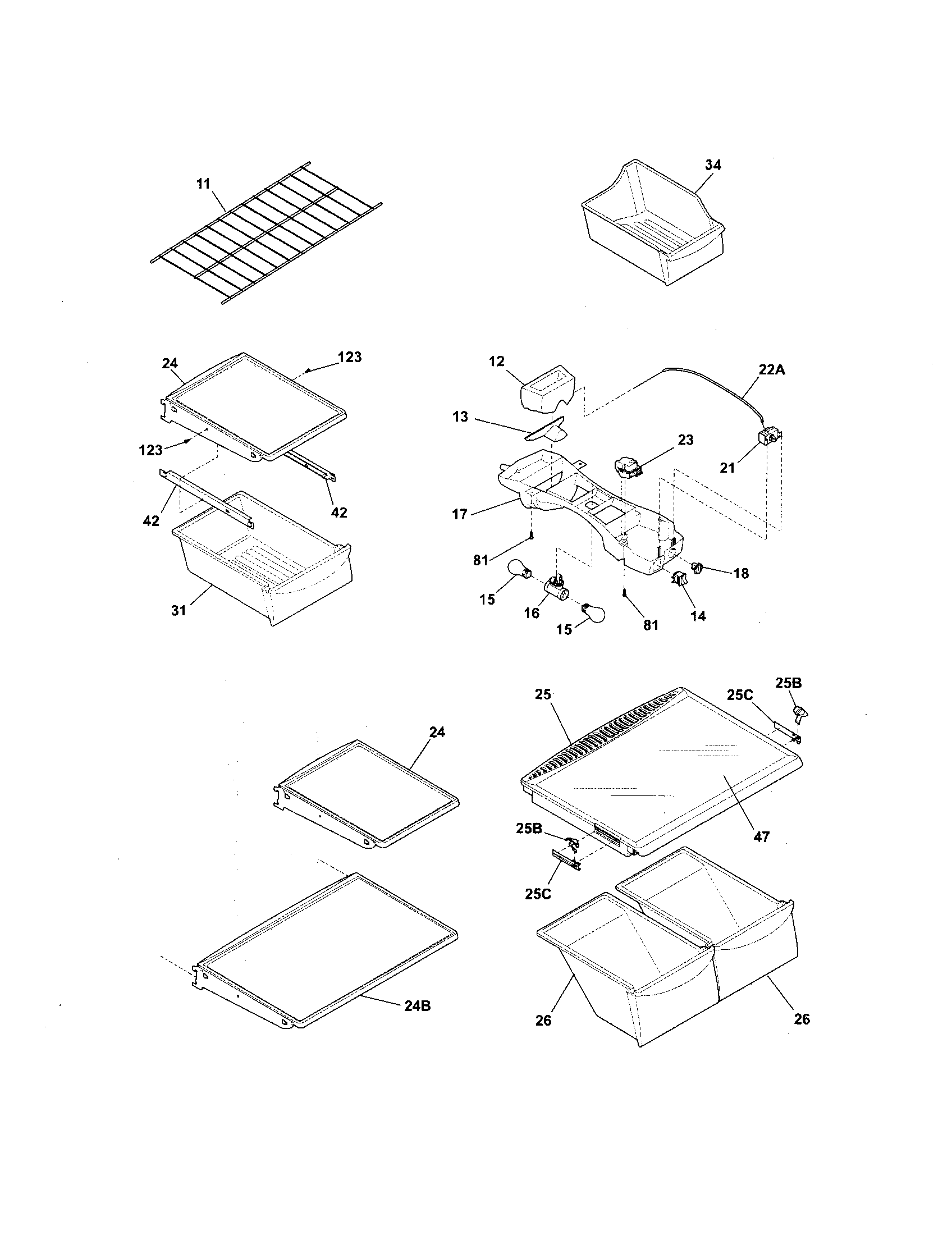 Shelves