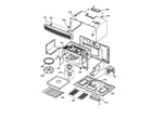 Kenmore Elite 36363679201 oven cavity diagram