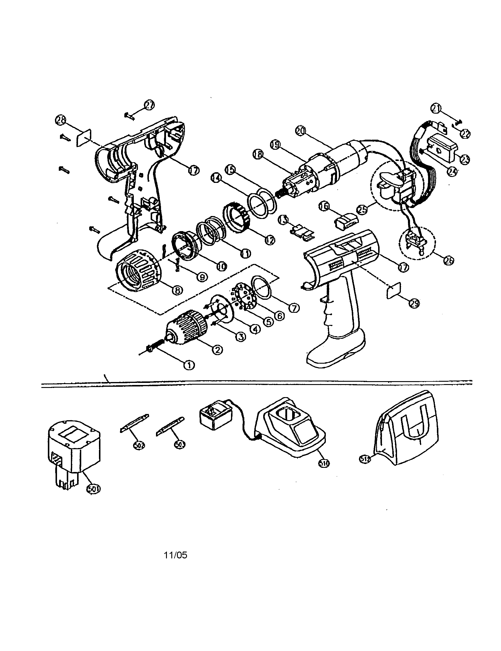 9.6V / 12V CORDLESS DRILL KIT