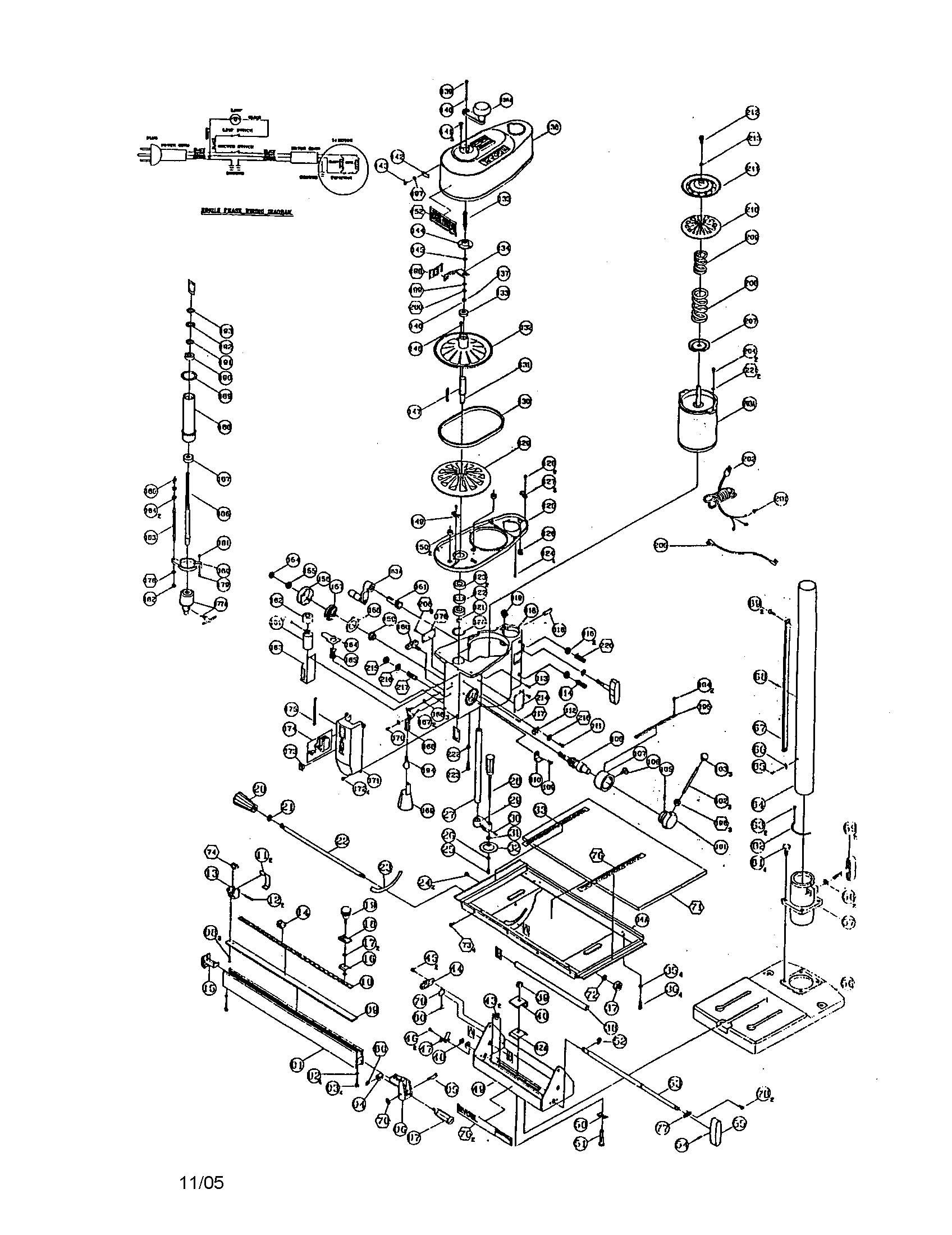 Wood drilling system