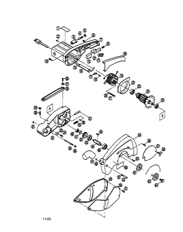 Motor/housing