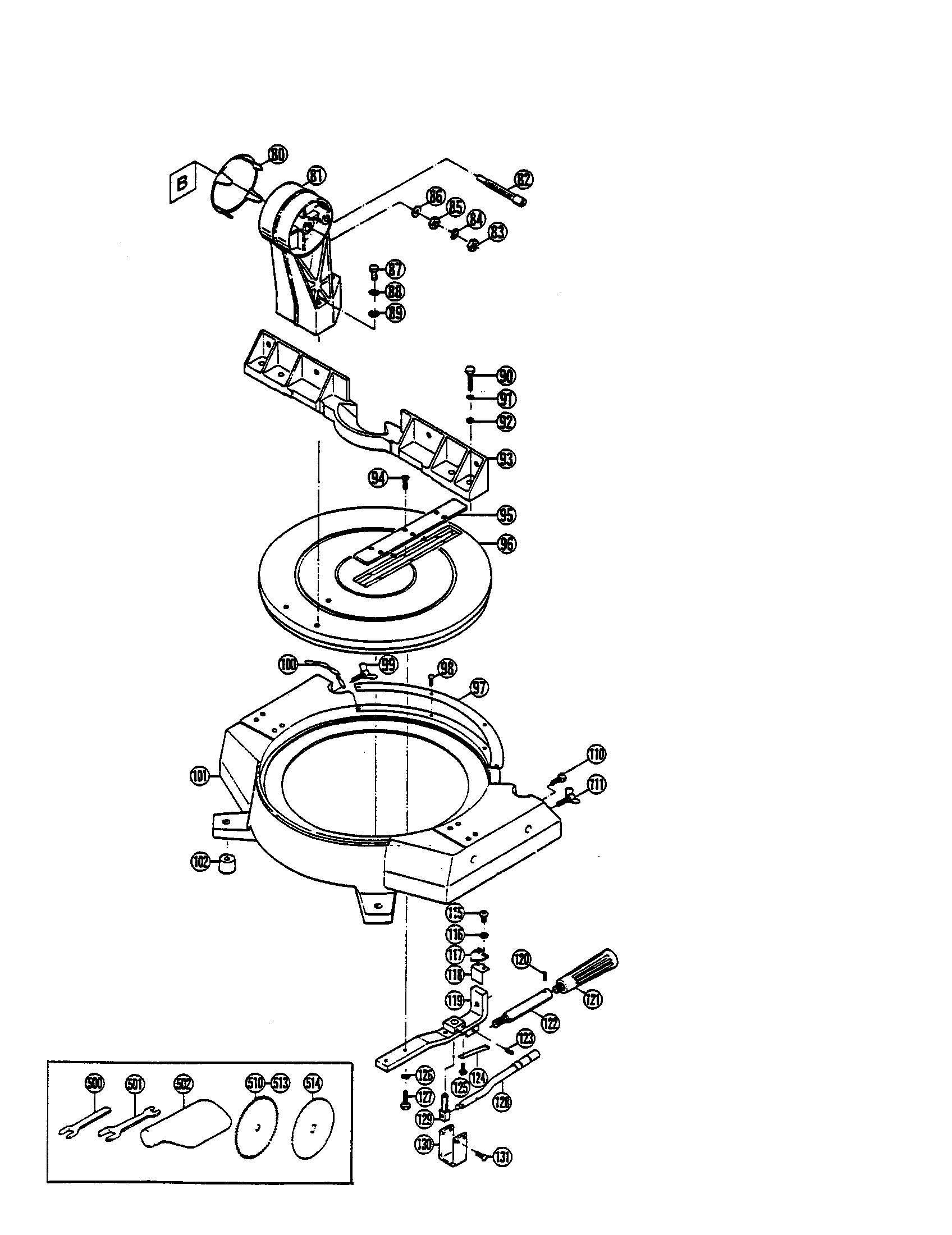 BASE/TURN TABLE