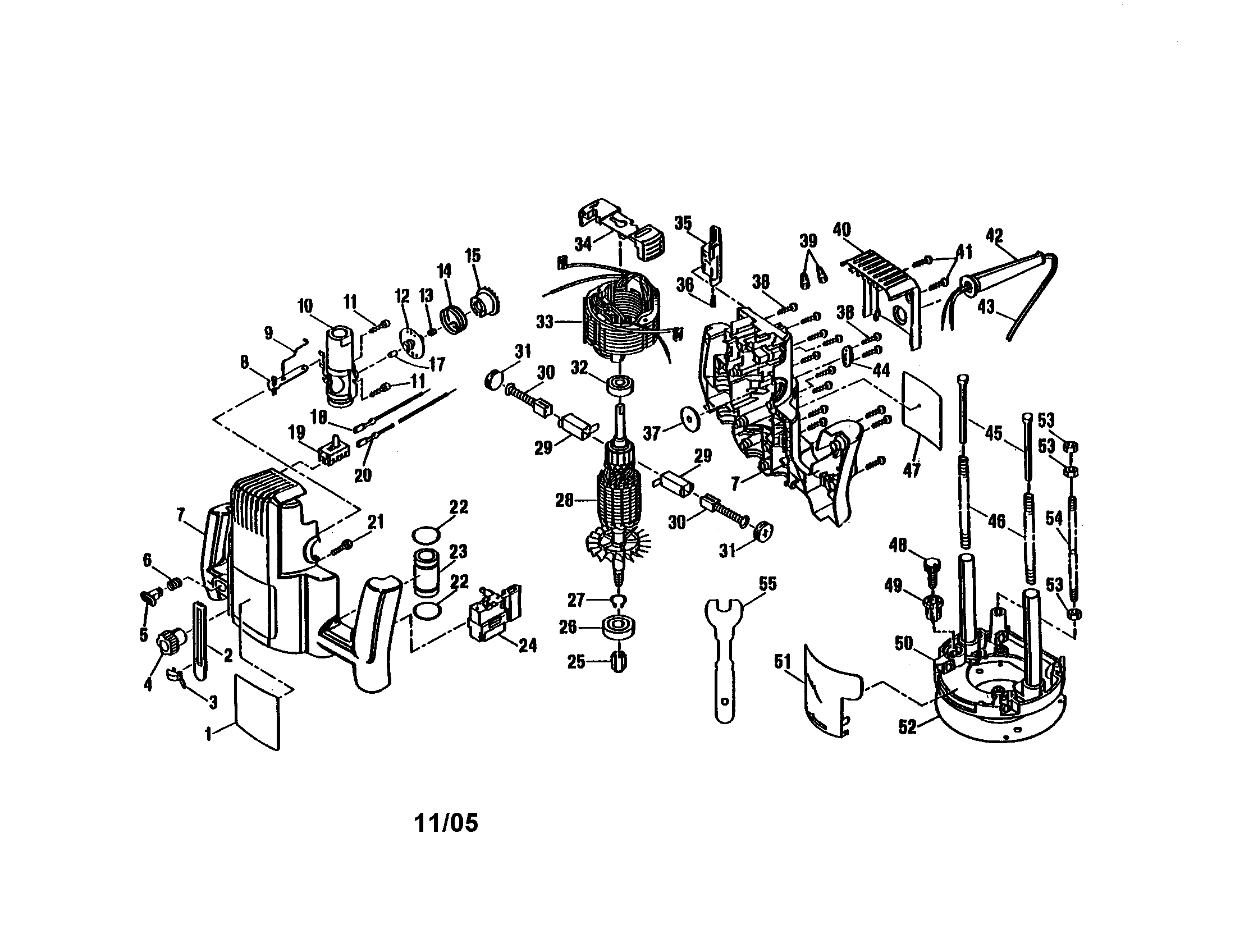 PLUNGE ROUTER