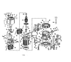 Ryobi R160K router diagram