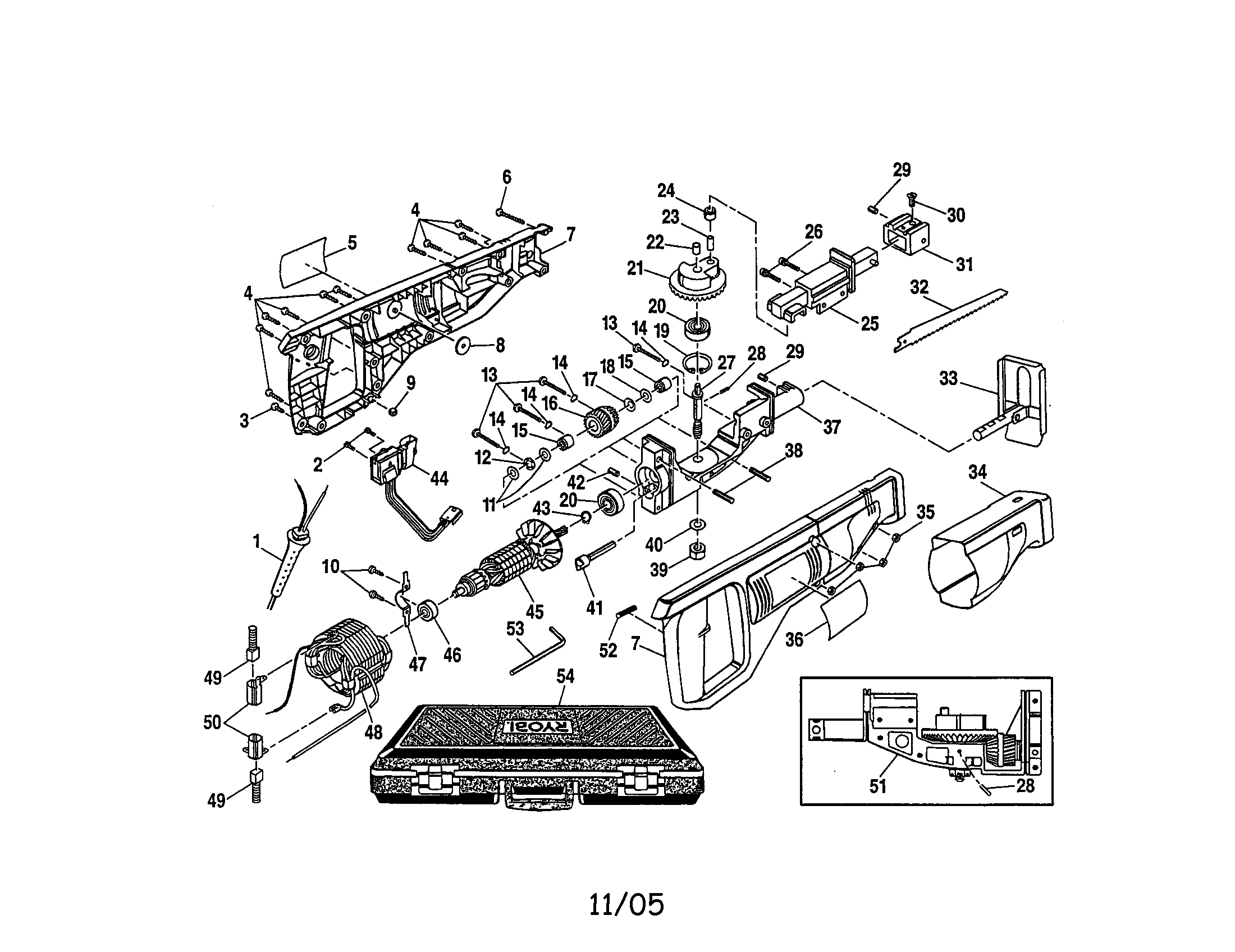 Reciprocating saw
