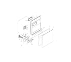 Bosch SHU3305UC/12 door assembly diagram