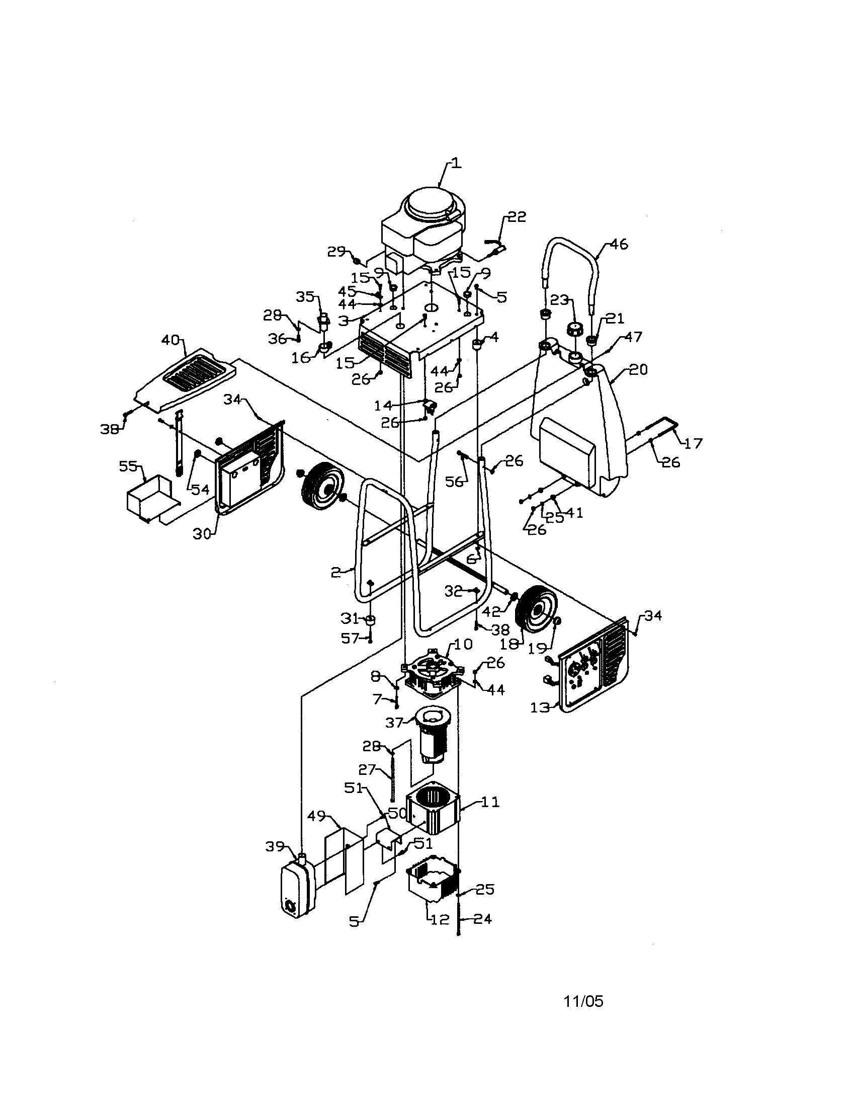 Generator assembly