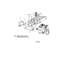 Kenmore 229965330 propane gas burner and manifold diagram