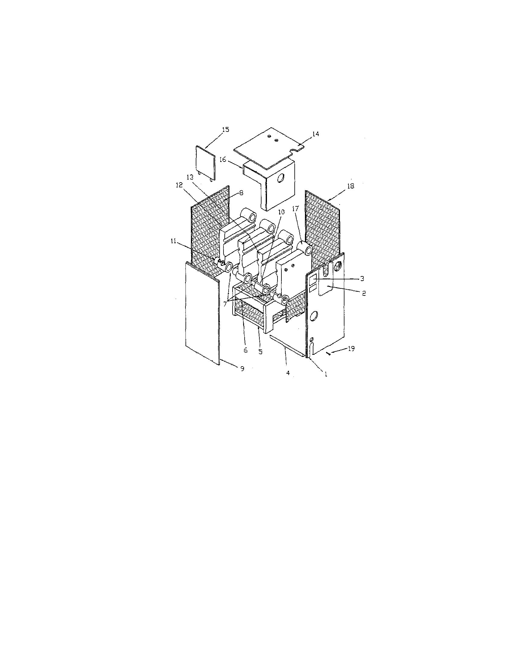 Induced draft boilers