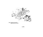 Kenmore 229965340 propane gas burner and manifold diagram