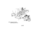 Kenmore 229965350 propane gase burner and manifold diagram
