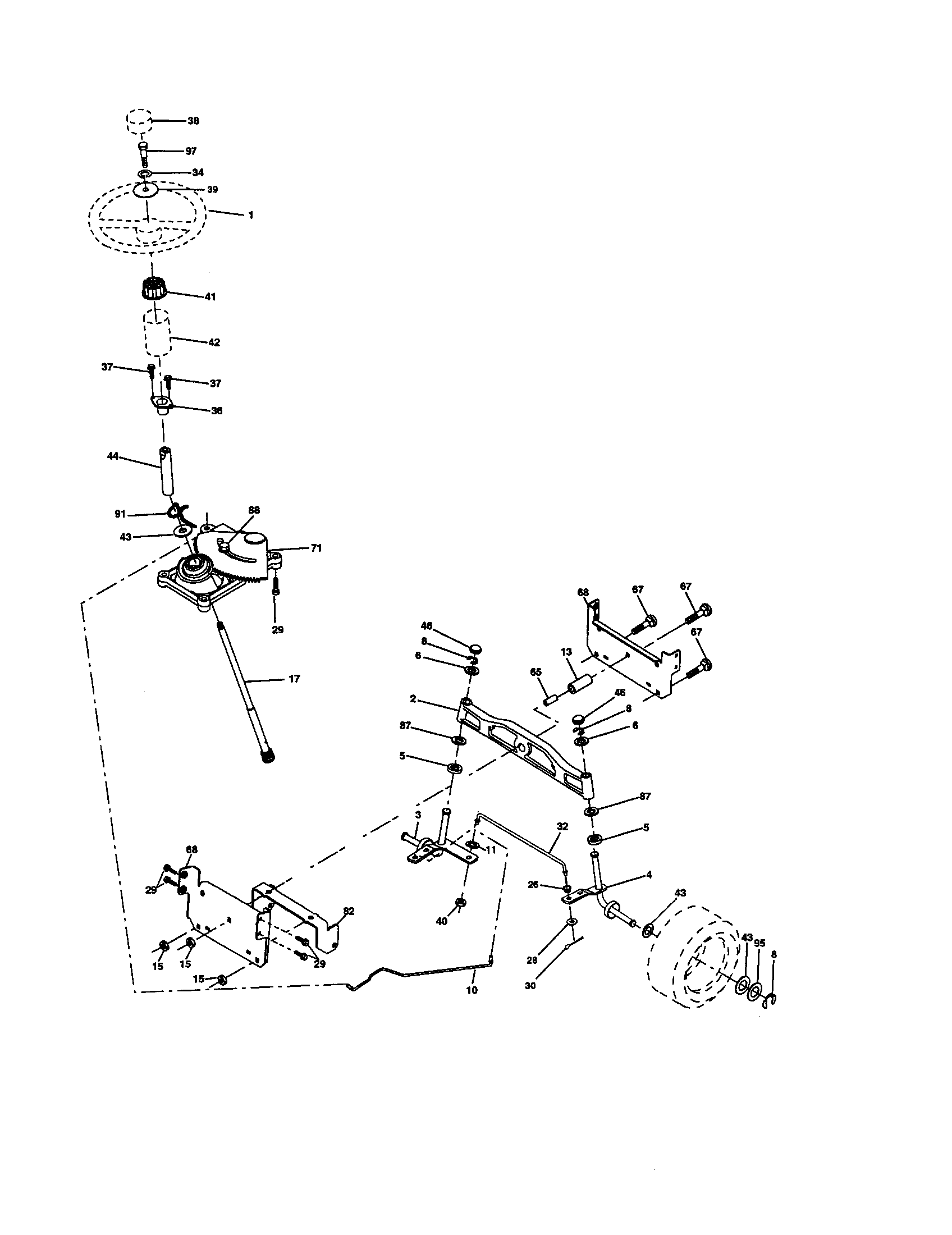 Steering assembly