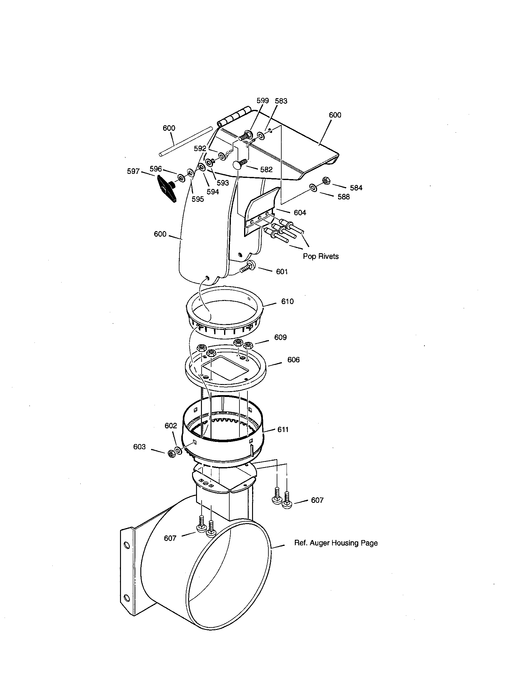 Discharge chute