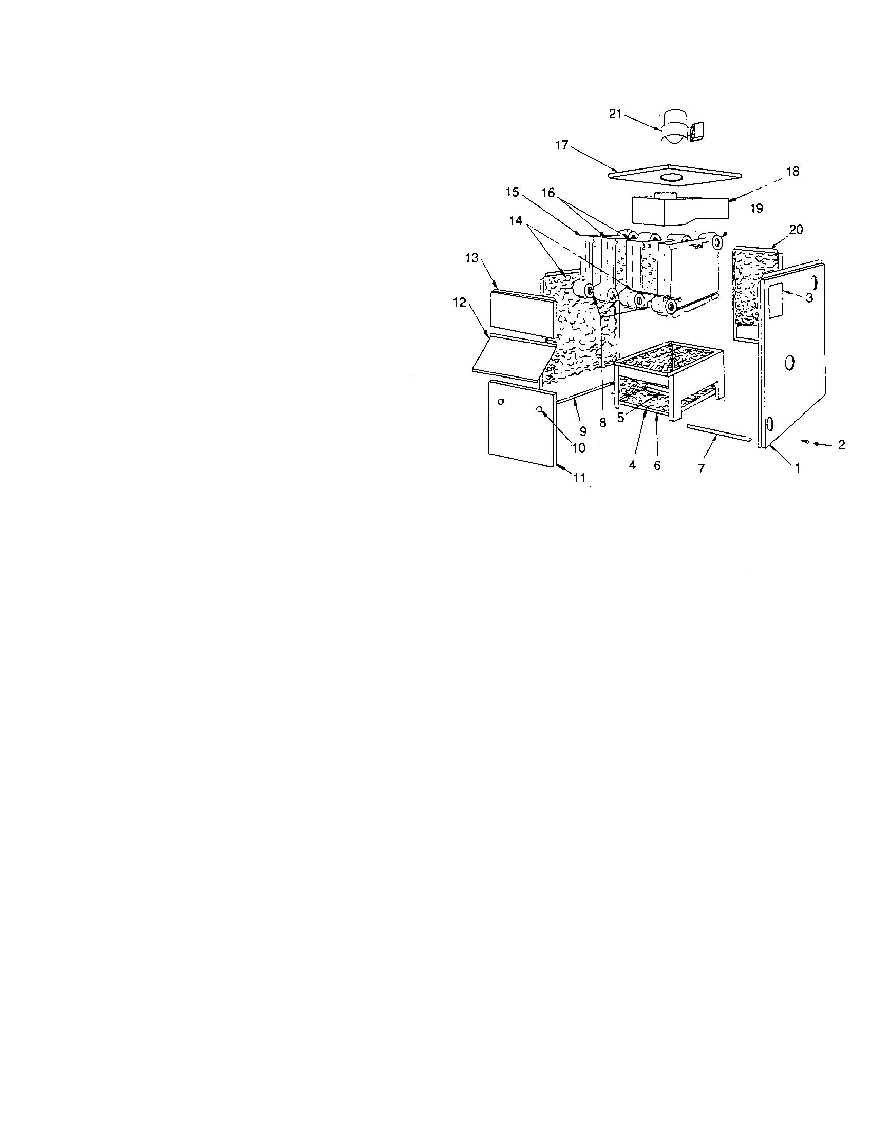 Jacket-section/base parts