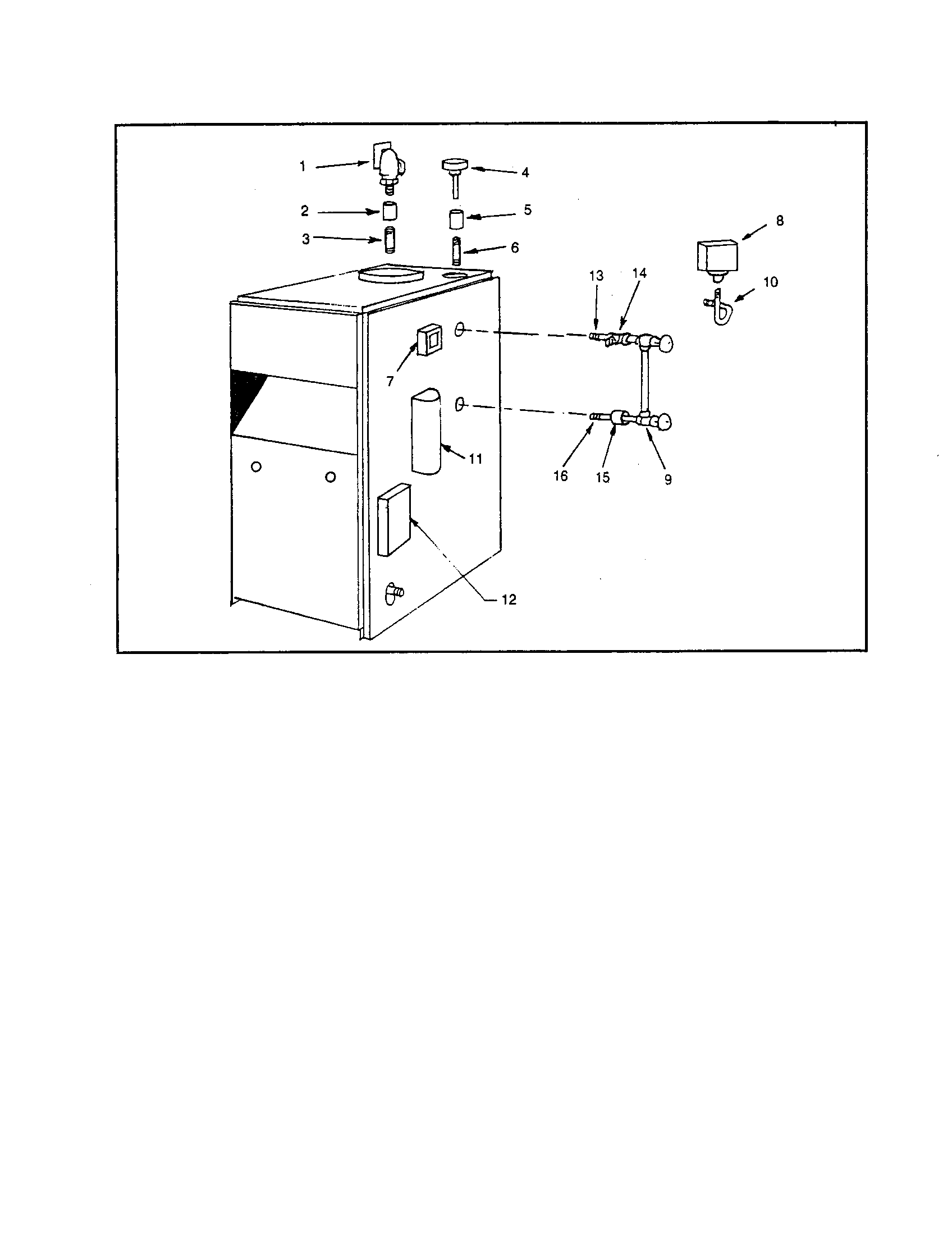 Boiler controls/piping