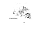 Kenmore 229960360 gas burners/manifold parts diagram