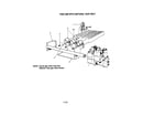 Kenmore 229960290 gas burners/manifold parts diagram