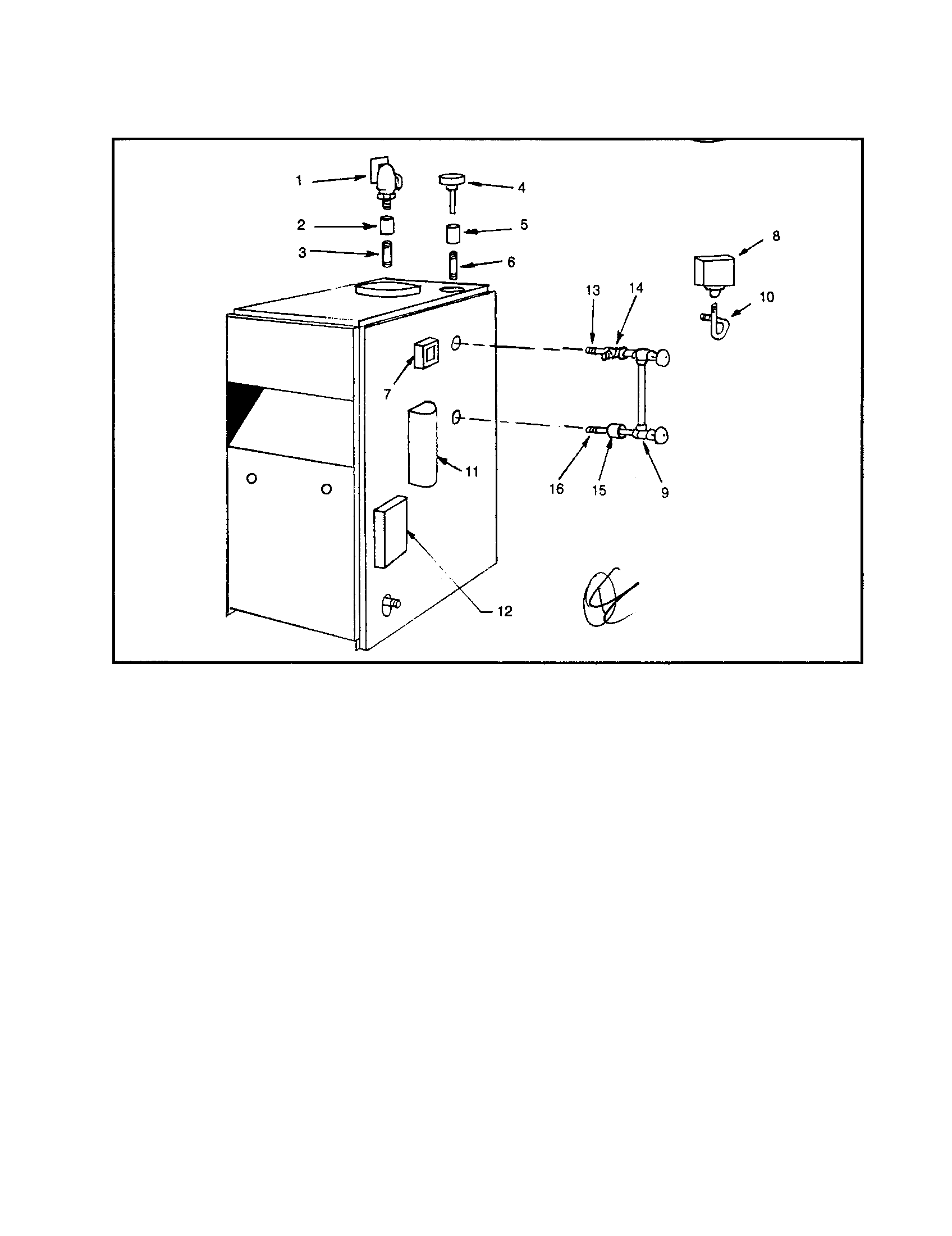 Boiler controls/piping