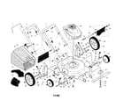 Craftsman 917388940 rotary lawn mower diagram
