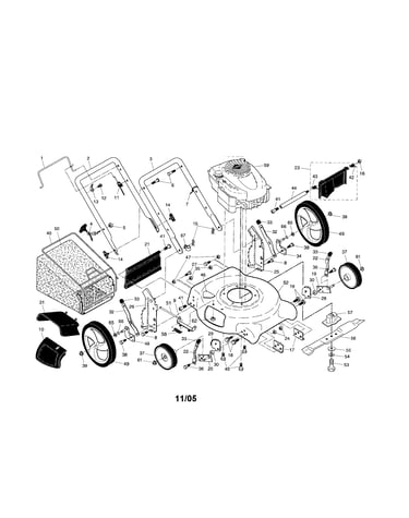 Rotary lawn mower