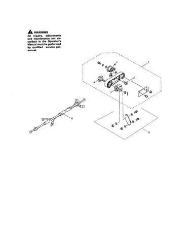 Throttle lever and cable
