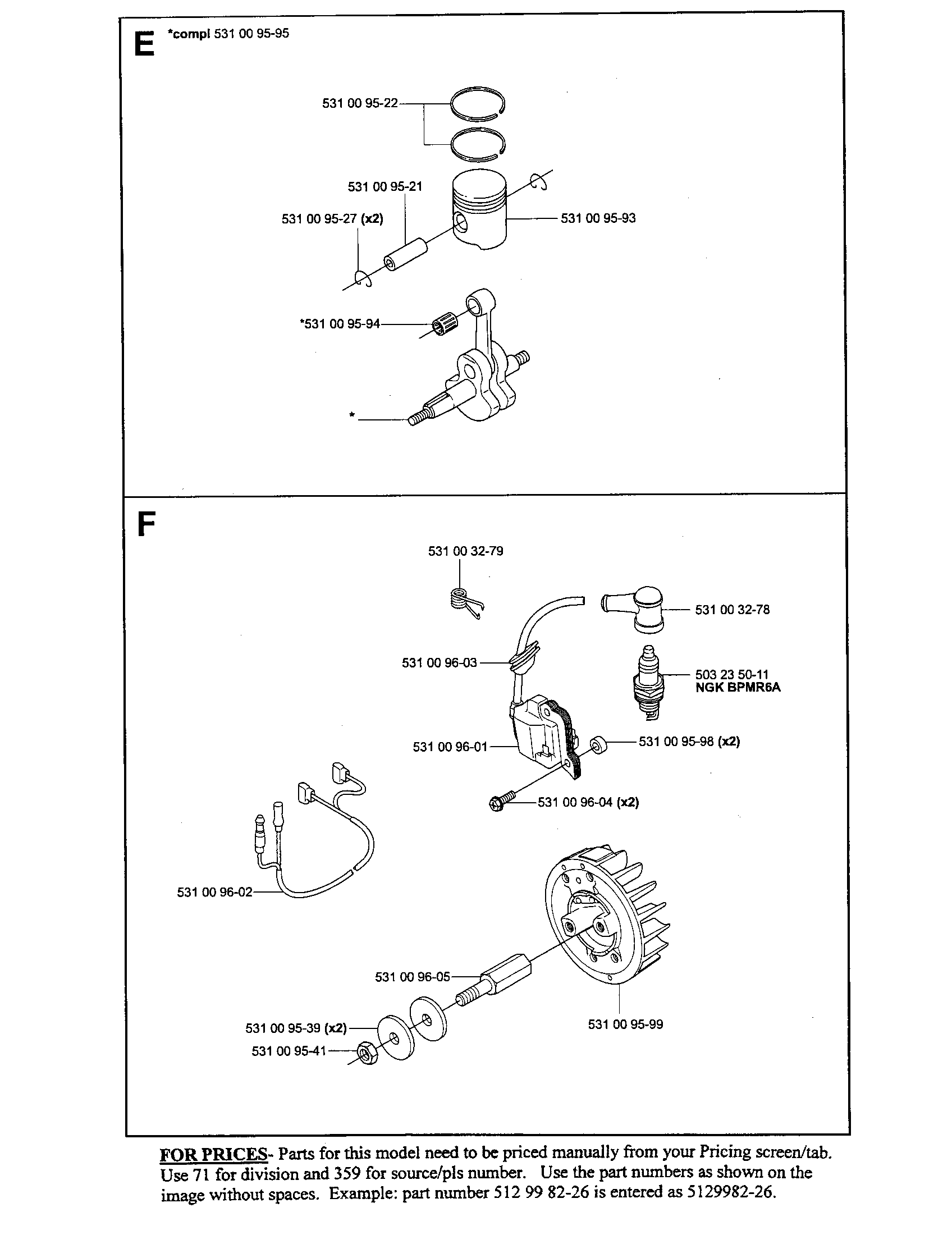 Crankshaft/ignition system