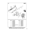 Husqvarna TH026D-AC57 blower tube/cylinder assembly diagram