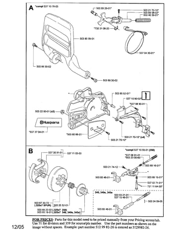 Guard/clutch/side cover/oiler