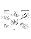 Frame/stator/rotor/control panel