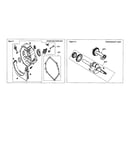 Crankcase cover/crankshaft
